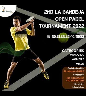 2nd La Bandeja Open Padel Tournament 2022 image