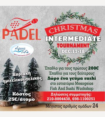 Aqualife Padel-Christmas Intermediate Tournament image